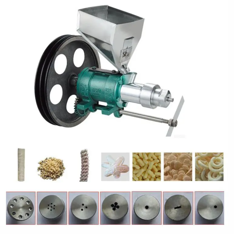 Corn Puffed Food Extruder Extruding Food Puffing Machine Rice Corn Puffing Extrusion Machine Puff Snack Machine for Kitchen Food Processing