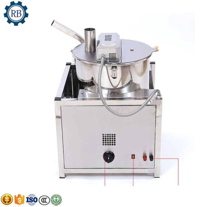 Spherical American Mini Popcorn Machine Stall Cream Flavored Butterfly shaped Fully Automatic Desktop Popcorn Machine Commercial Gas