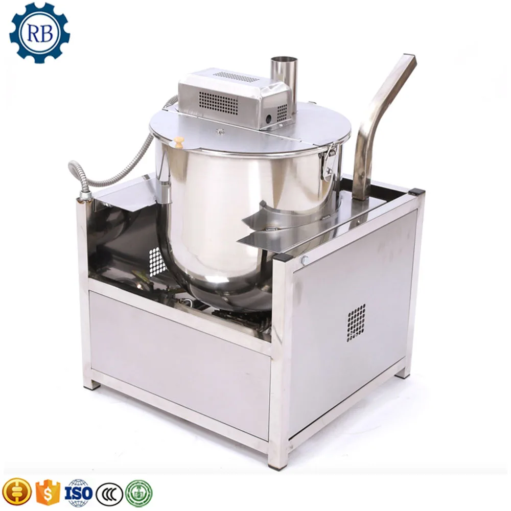 Spherical American Mini Popcorn Machine Stall Cream Flavored Butterfly shaped Fully Automatic Desktop Popcorn Machine Commercial Gas