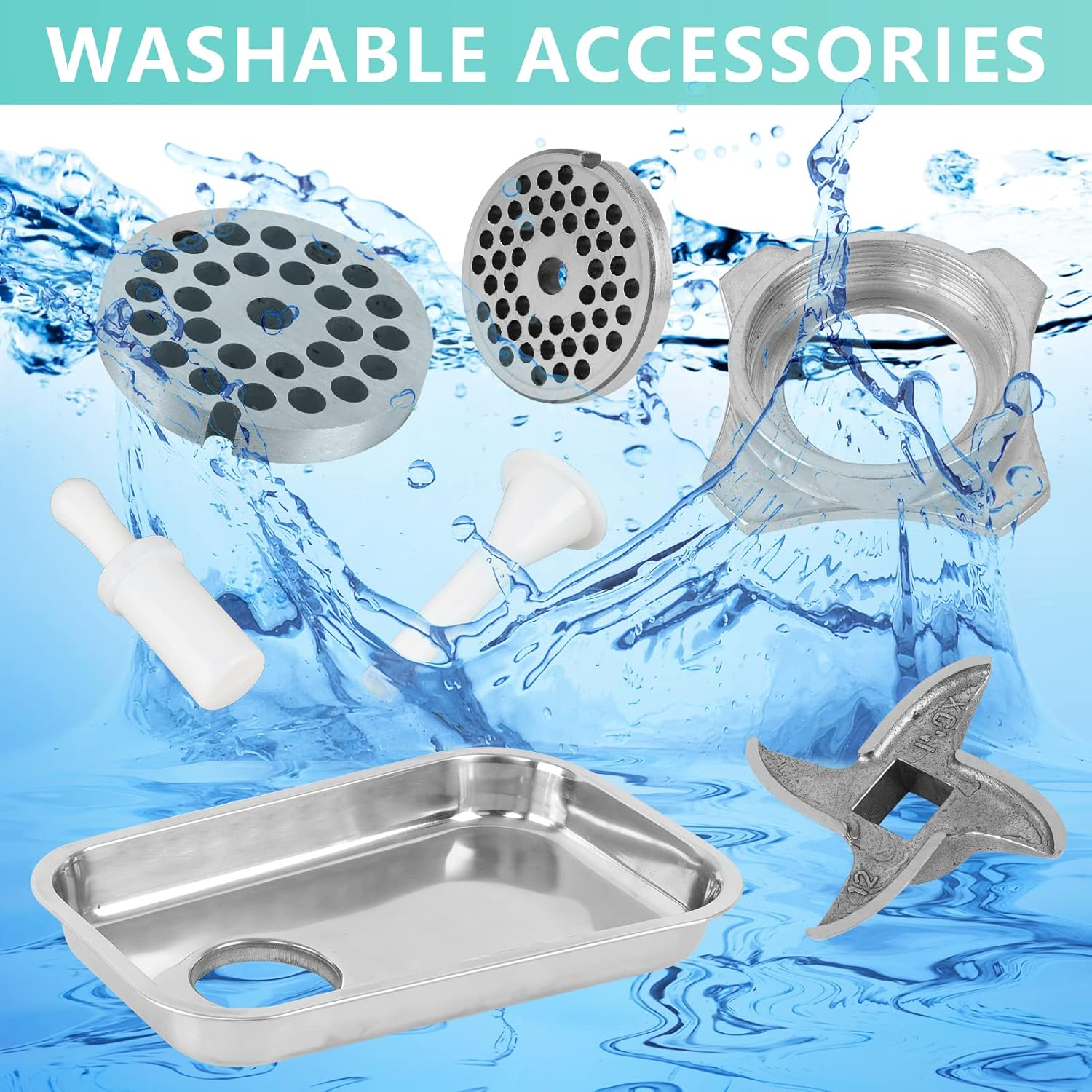 All Stainless Steel Meat Processing Machinery Meat Grinder Meat Cutter