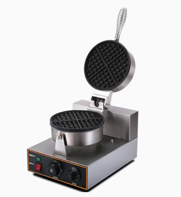 Electric Rotating Waffle Stick Maker for Delicious Treats Sandwich Maker Waffle Maker Electric Commercial Belgian Egg Waffle Maker Waffle Iron for Ice Cream Con