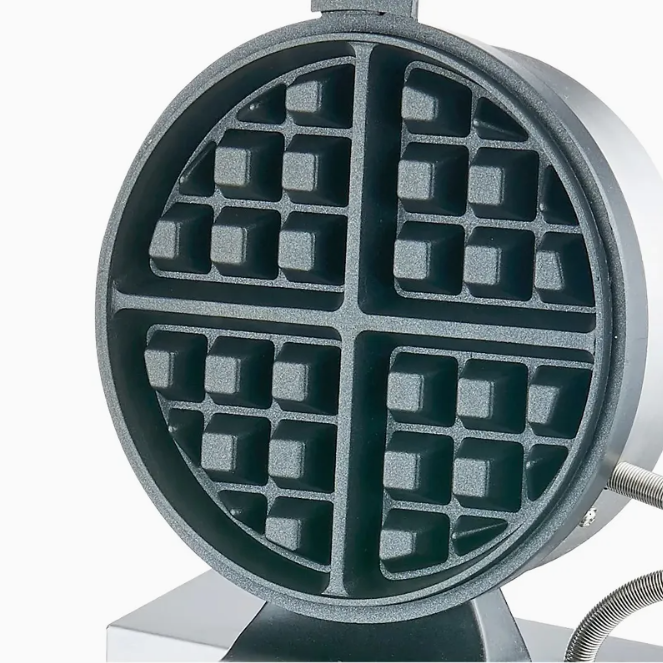 Electric Rotating Waffle Stick Maker for Delicious Treats Sandwich Maker Waffle Maker Electric Commercial Belgian Egg Waffle Maker Waffle Iron for Ice Cream Con