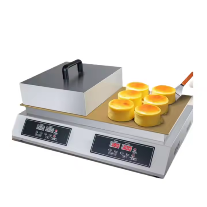 Commercial Use Japanese Souffle Pancakes Maker Full Copper Surface Nonstick Dorayaki Pancake Souffle Machine From China