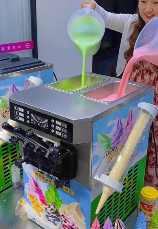Commercial Soft Ice Cream Making Machine Professional Ice Cream Machine Manufacturer Soft Serve Ice Cream Maker