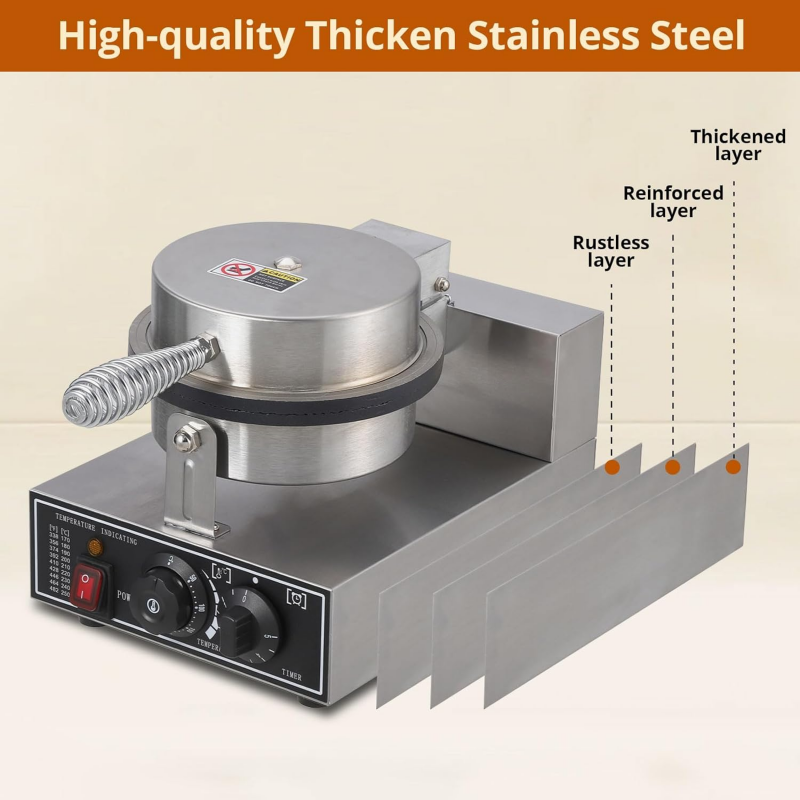 Ice Cream Cone Maker Machine -Single