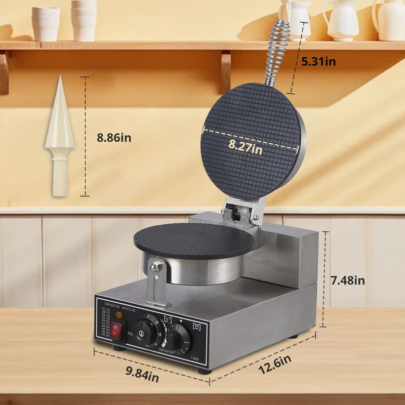 Ice Cream Cone Maker Machine -Single