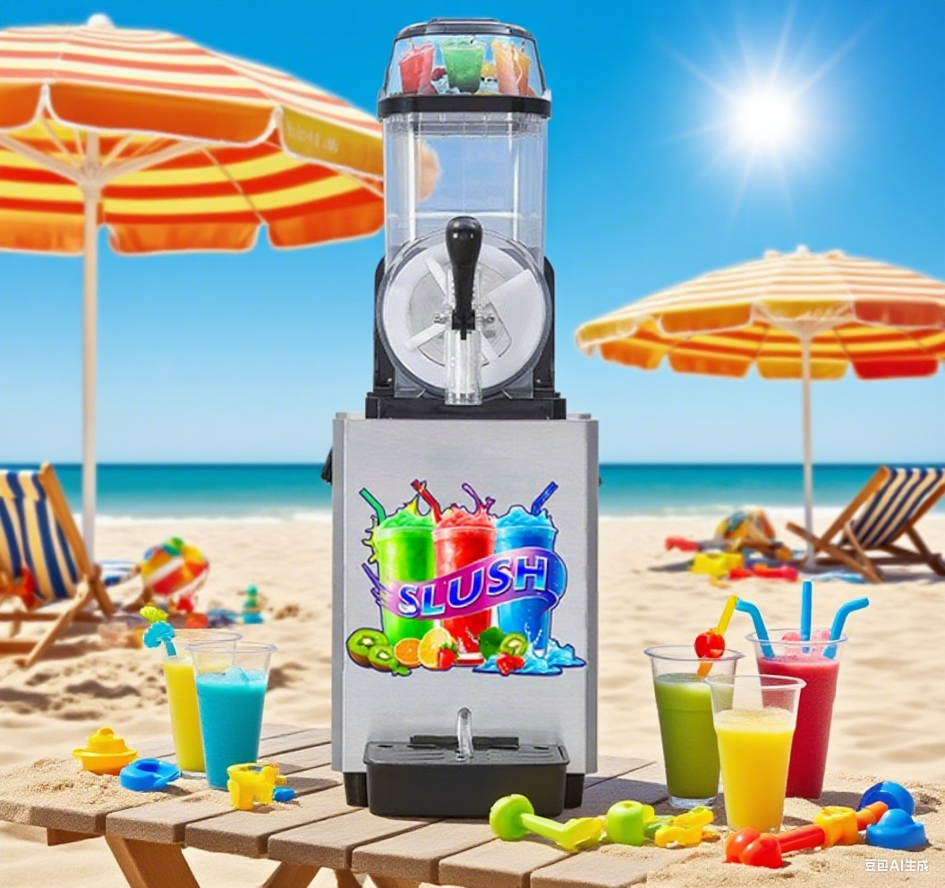 Single Tank  Commercial Slushie Machine 