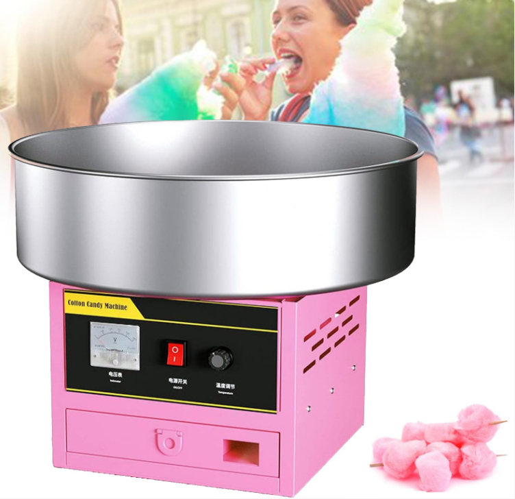 Pink Electric Small Commercial Sugar Floss Maker Cotton Candy Machine Sale Machine Cotton Candy Cotton Candy Machine