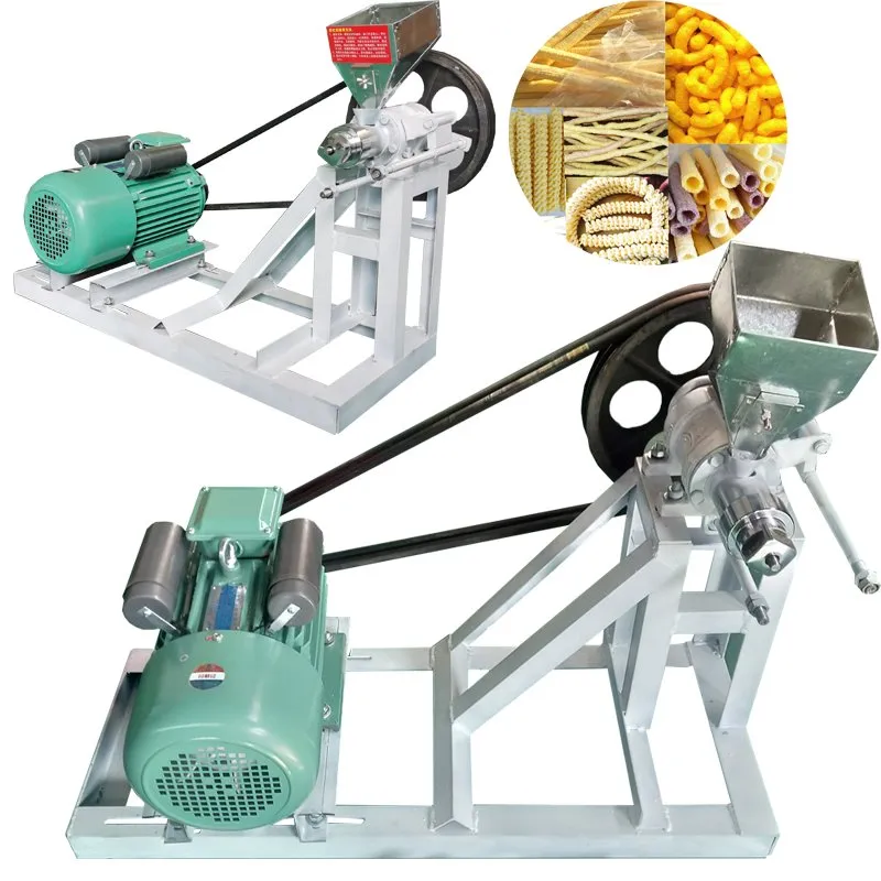 Puffed Corn Rice Snacks Food Extruder Machine Corn Puffs Snack Making Machine