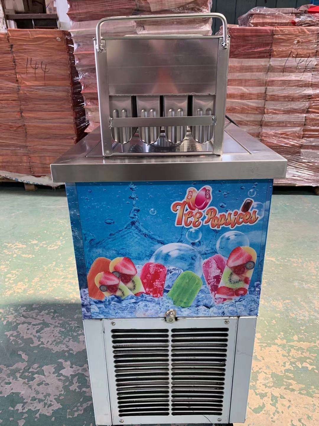 One Two Four Moulds Popsicle Machine Commercial Ice Lolly Making Machine Stick Ice Popsicle Machine